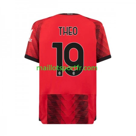 Maillot de Foot AC Milan Theo Hernandez 19 Domicile 2023/24